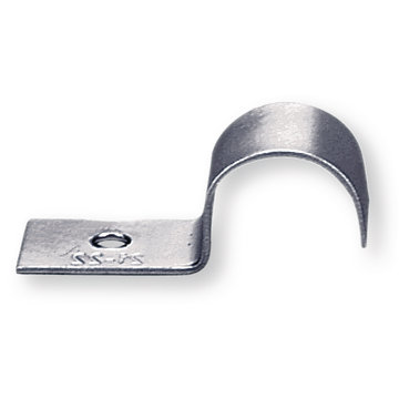 Cavalier métal simple pour tuyau Ø 16 mm